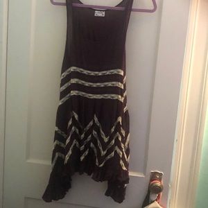 FREE PEOPLE ORIGINAL! Burgundy flowy dress!
